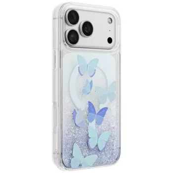   Uniq Coehl Aria Magnetic Charging iPhone 18 Pro Max / 17 Pro Max tok, kék