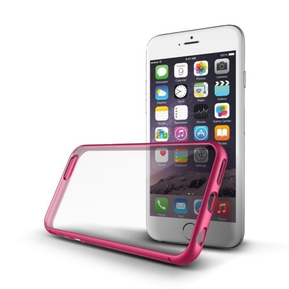 VRS Design (VERUS) iPhone 6 Plus/6S Plus Crystal MIXX hátlap, tok, átlátszó-rózsaszín