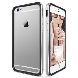   VRS Design (VERUS) iPhone 6 Plus/6S Plus IRON BUMPER hátlap, tok, fekete-ezüst