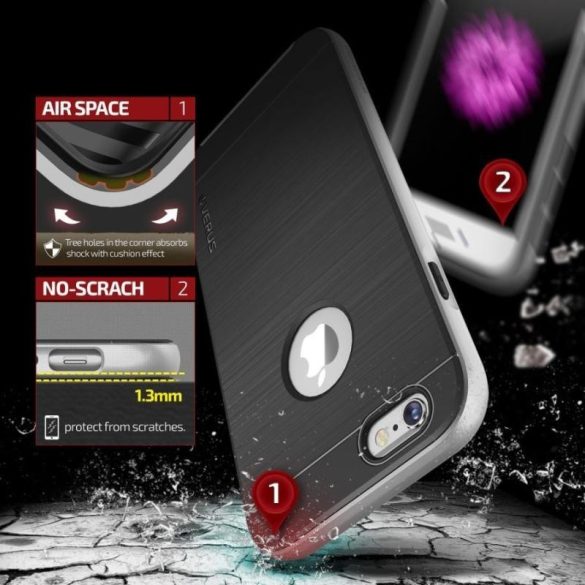 VRS Design (VERUS) iPhone 6 Plus/6S Plus High Pro Shield hátlap, tok, ezüst