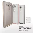VRS Design (VERUS) LG V10 Crystal Bumper hátlap, tok, rozé arany