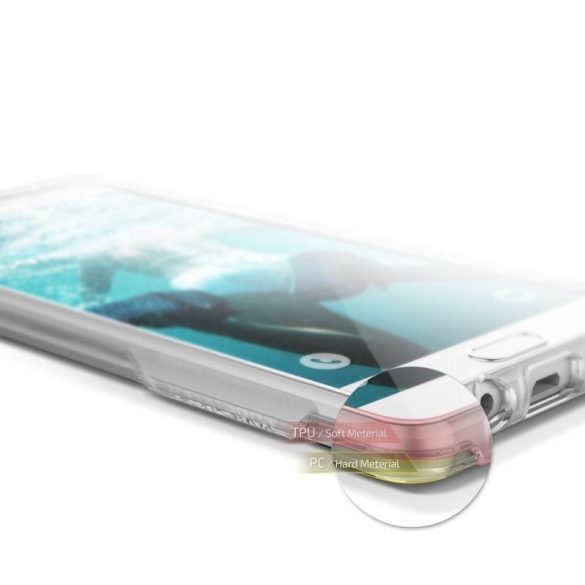 VRS Design (VERUS) Samsung Galaxy A7 (2016) Shine Guard hátlap, tok, átlátszó