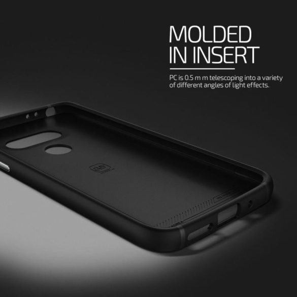 VRS Design (VERUS) LG G5 Single Fit hátlap, tok, fekete