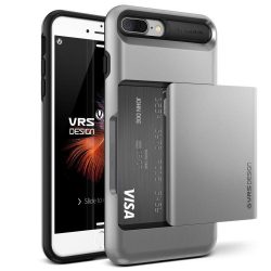   VRS Design (VERUS) iPhone 7 Plus Damda Glide hátlap, tok, ezüst