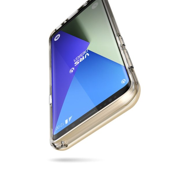 VRS Design (VERUS) Samsung Galaxy S8 Plus Crystal Bumper hátlap, tok, arany