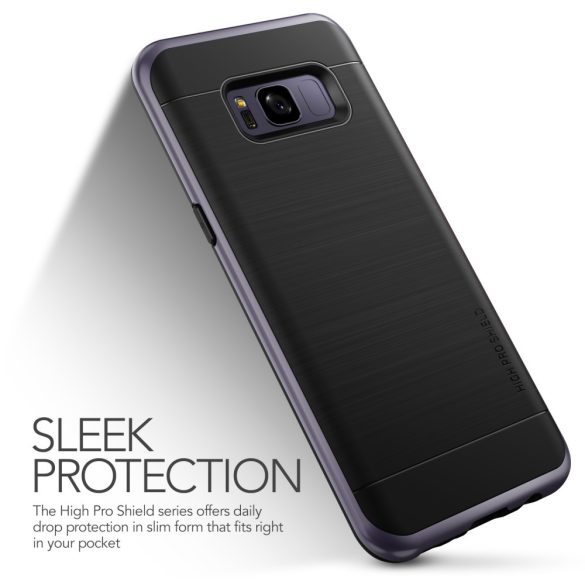 VRS Design (VERUS) Samsung Galaxy S8 Plus High Pro Shield hátlap, tok, orchidszürke