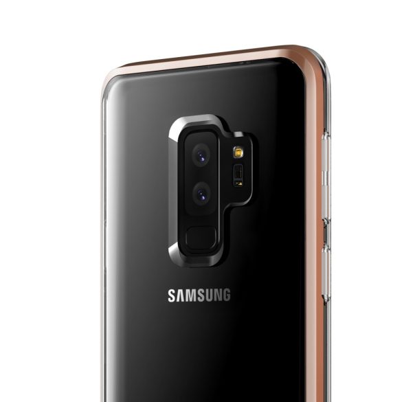 VRS Design (VERUS) Samsung Galaxy S9 Plus Crystal Bumper hátlap, tok, arany