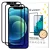 Wozinsky  Tempered Glass Full Glue Case Friendly iPhone 12 Pro / iPhone 12 edzett üvegfólia, 2db