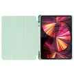 Állvány Tablet Case Smart Cover tok iPad Pro 12.9 '' 2021/2020 állvány funkcióval, zöld