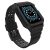Protect óraszíj Band Band with tok Apple Watch 7/ SE (41/40/ 38mm) tok Armored Watch Cover tok, fekete