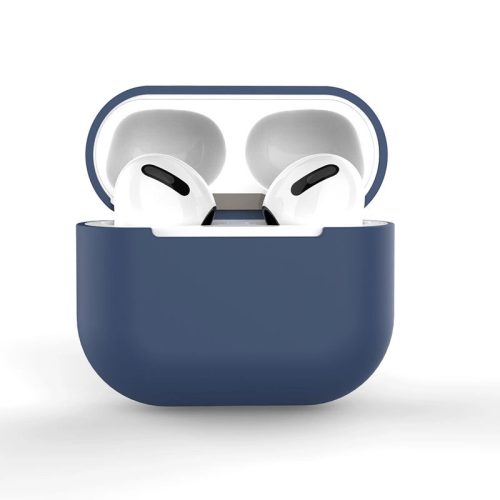 Case AirPods 2 / AirPods 1 silicone soft cover headphones tok, kék