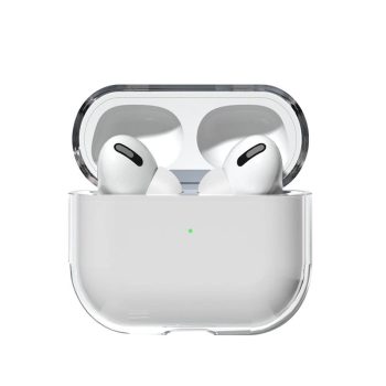   Case AirPods 2 / AirPods 1 rigid, strong, tok, átlátszó cover headphones (case A)
