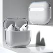 Case AirPods 2 / AirPods 1 rigid, strong, tok, átlátszó cover headphones (case A)