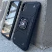 Wozinsky Armor Ring Samsung Galaxy S22 Ultra, ütésálló hátlap, tok, piros