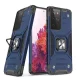 Wozinsky Armor Ring Samsung Galaxy S22 Ultra ütésálló hátlap, tok, kék