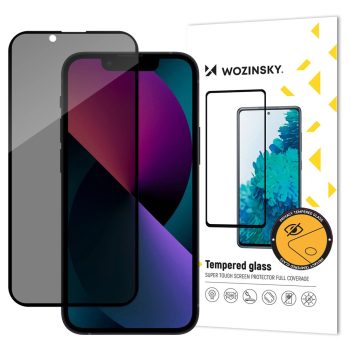   Wozinsky Privacy Glass Tempered Glass iPhone 13/13 Pro with Anti Spy Privatizing Filter betekintésvédő edzett üvegfólia