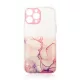 Marble Case iPhone 12 Pro Max Gel Cover Marble tok, rózsaszín