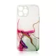 Marble Case iPhone 12 Pro Max Gel Cover tok, mentazöld Marble tok, mentazöld
