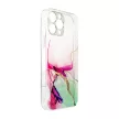 Marble Case iPhone 12 Pro Max Gel Cover tok, mentazöld Marble tok, mentazöld