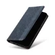 Magnet Strap Case iPhone 14 Pro Max Flip Wallet Mini Lanyard Stand tok, kék