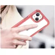 Outer Space Case iPhone 14 hard cover with a gel frame tok, piros