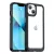 Outer Space Case iPhone 14 Plus hard cover with a gel frame tok, fekete