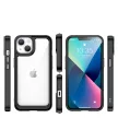 Outer Space Case iPhone 14 Plus hard cover with a gel frame tok, fekete