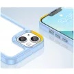 Outer Space Case iPhone 14 Plus hard cover with gel frame tok, kék