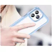 Outer Space Case iPhone 14 Pro hard cover with a gel frame tok, kék