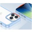 Outer Space Case iPhone 14 Pro hard cover with a gel frame tok, kék