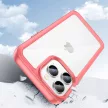 Outer Space Case iPhone 14 Pro Max hard cover with a gel frame tok, piros