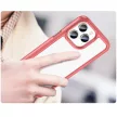 Outer Space Case iPhone 14 Pro Max hard cover with a gel frame tok, piros