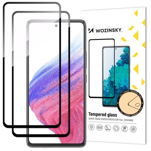 Wozinsky 2x Full Glue Tempered Glass Samsung Galaxy A54 5G 9H Full Screen edzett üvegfólia