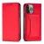 Magnet Case Samsung Galaxy S23 Plus oldalra nyíló tok, piros