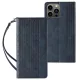 Magnet Strap oldalra nyíló tok Samsung Galaxy S23 Plus Flip Wallet Mini Lanyard Stand, kék