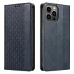 Magnet Strap oldalra nyíló tok Samsung Galaxy S23 Plus Flip Wallet Mini Lanyard Stand, kék