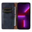 Magnet Strap oldalra nyíló tok Samsung Galaxy S23 Plus Flip Wallet Mini Lanyard Stand, kék