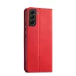 Magnet Fancy Case Samsung Galaxy S23 Plus oldalra nyíló tok, piros