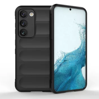   Magic Shield ütésálló hátlap, tok Samsung Galaxy S23 Plus, fekete