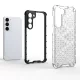 Honeycomb Case Samsung Galaxy S23 Plus ütésálló hátlap, tok, átlátszó