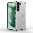 Honeycomb Case Samsung Galaxy S23 Plus ütésálló hátlap, tok, átlátszó