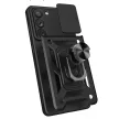 Hybrid Armor Tough Rugged Samsung Galaxy S23 Plus ütésálló hátlap, tok, fekete