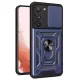 Hybrid Armor Tough Rugged Samsung Galaxy S23 Plus ütésálló hátlap, tok, kék