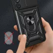 Hybrid Armor Tough Rugged Samsung Galaxy S23 Plus ütésálló hátlap, tok, kék