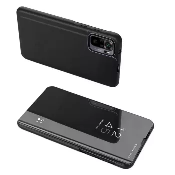 Clear View Case cover Xiaomi 13oldalra nyíló tok, fekete