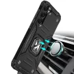 Wozinsky Armor Ring Samsung Galaxy S23 Plus ütésálló hátlap, tok, fekete