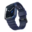 Triple Protection óraszíj Apple Watch SE óraszíj, 9, 8, 7, 6, 5, 4, 3, 2, 1 (41, 40, 38 mm), sötétkék