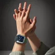 Triple Protection óraszíj Apple Watch SE óraszíj, 9, 8, 7, 6, 5, 4, 3, 2, 1 (41, 40, 38 mm), sötétkék