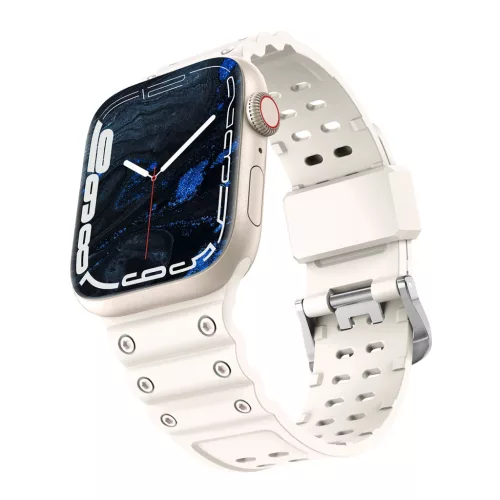 Triple Protection óraszíj Apple Watch SE óraszíj, 9, 8, 7, 6, 5, 4, 3, 2, 1 (41, 40, 38 mm), bézs