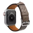 Leather bőr óraszíj Apple Watch SE, 9, 8, 7, 6, 5, 4, 3, 2, 1 (41, 40, 38 mm), barna